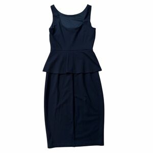 Bailey 44 Bodycon Black Peplum Dress